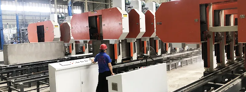 Ligne de Production de Panneaux Muraux en Béton Cellulaire