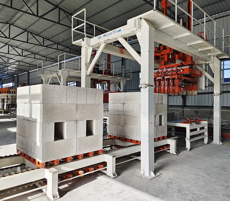 Ligne de production de blocs en béton de polystyrène expansé