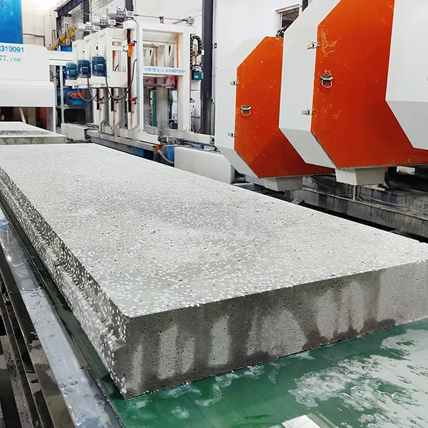 Ligne Production de Panneaux en Béton avec Billes de PSE Intégré